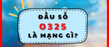 0325 là mạng gì? Đầu số 0325 thuộc nhà mạng nào? Được đổi từ đầu số nào