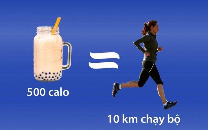 1 cốc trà sữa bao nhiêu calo