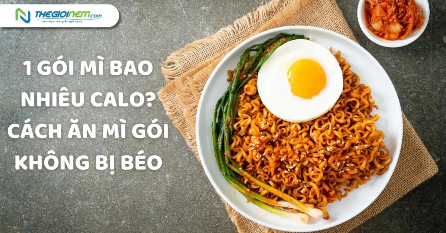 1 gói mì hảo hảo bao nhiêu calo