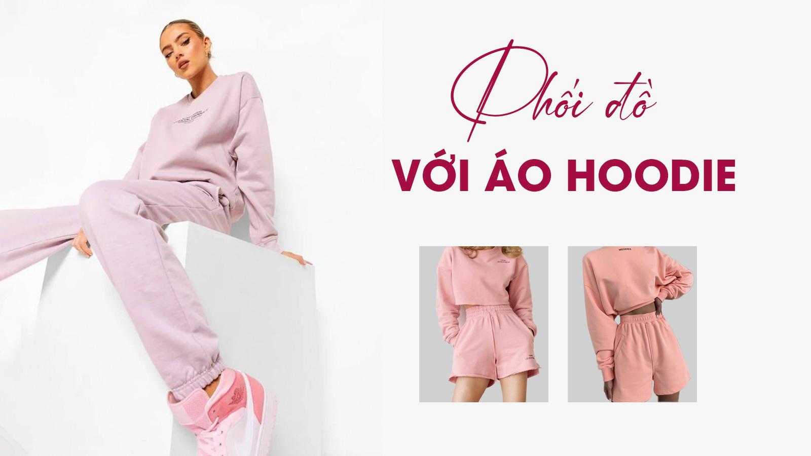 áo hoodie mặc với gì