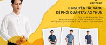 8 nguyên tắc vàng để phối quần tây áo thun cho nam đẹp, lịch sự và chuẩn thời trang