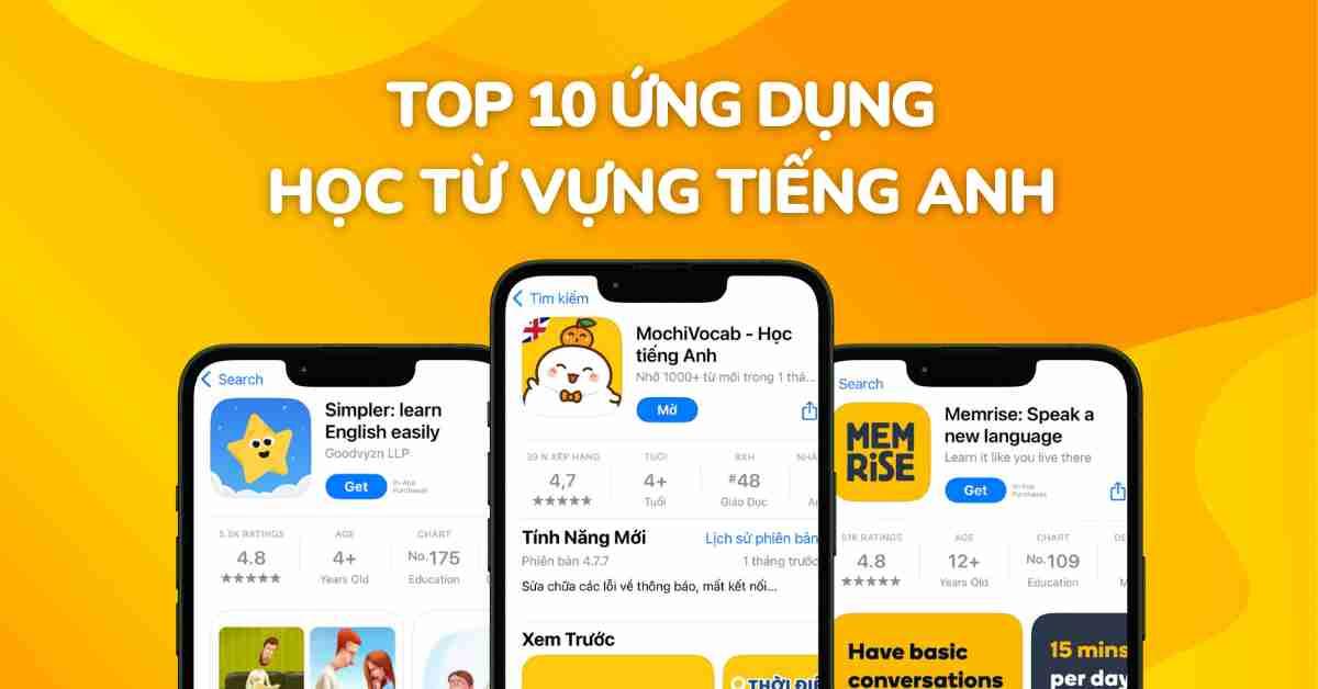 app học từ vựng tiếng anh