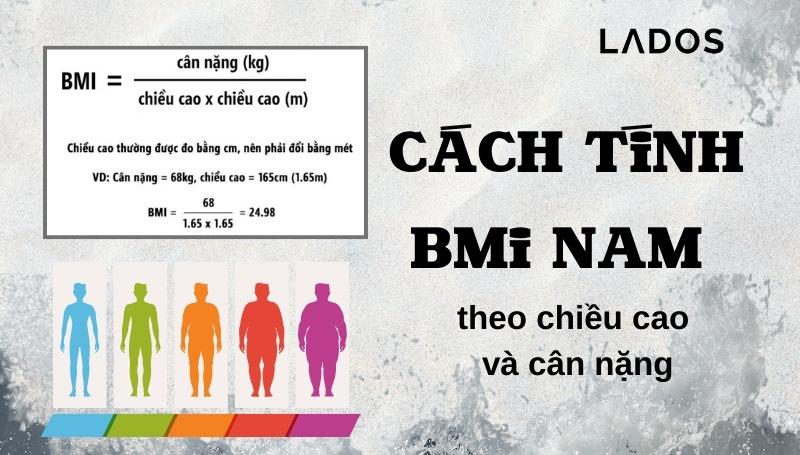 bảng bmi của nam