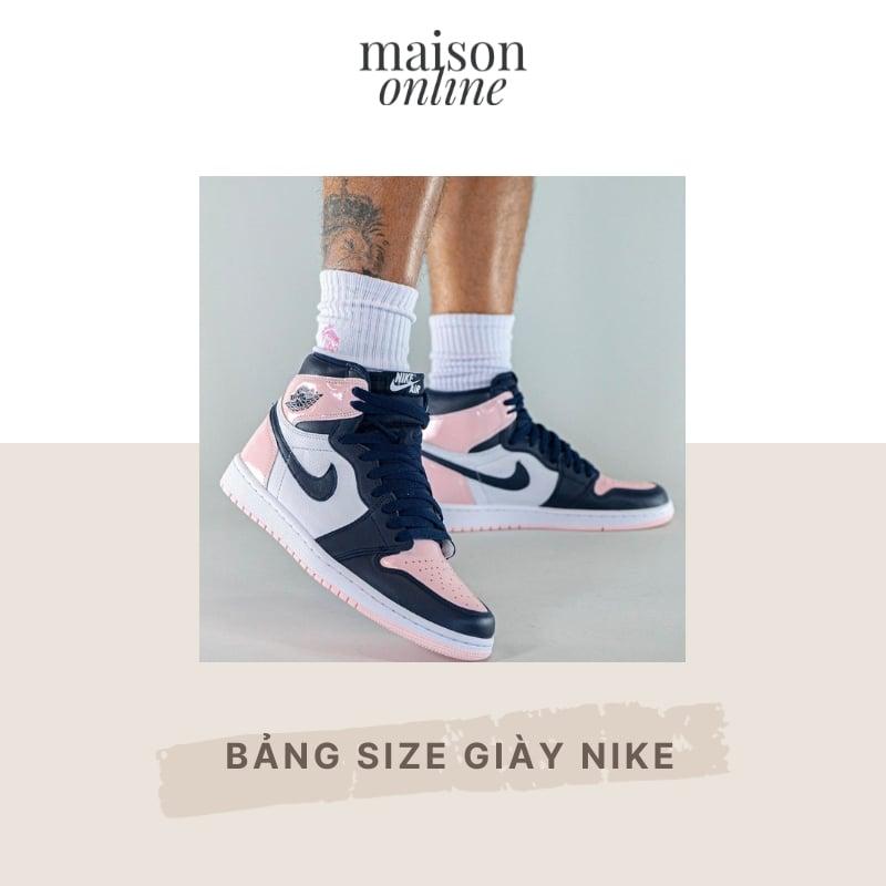 bảng size dép nike