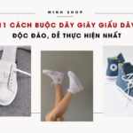 11 cách buộc dây giày giấu dây độc đáo, dễ thực hiện nhất