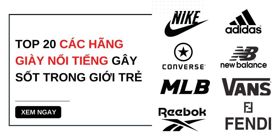 các hãng giày nam