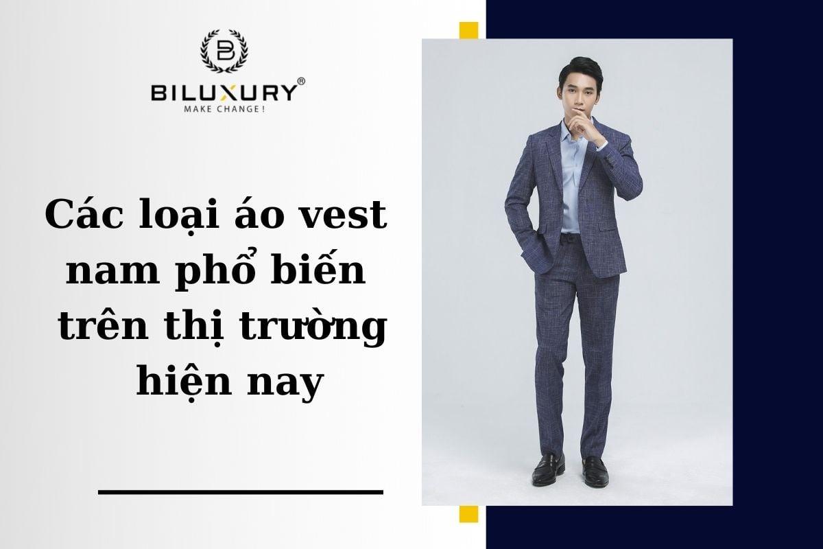 các loại áo vest nam