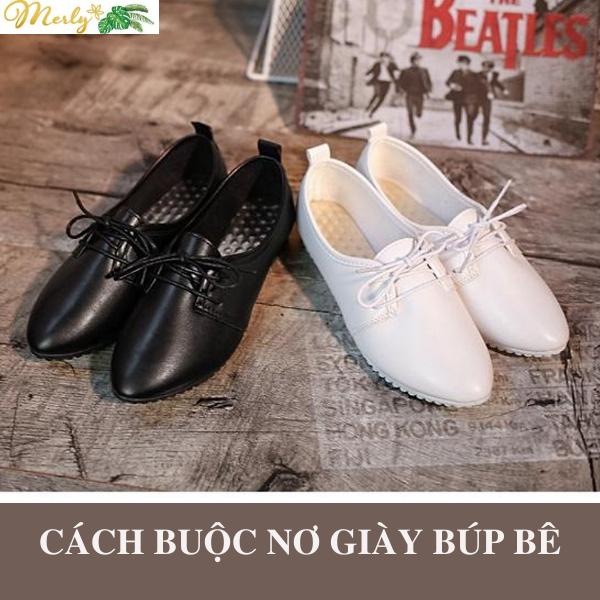 cách buộc dây giày hình nơ