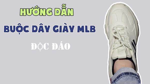 cách buộc dây giày mlb