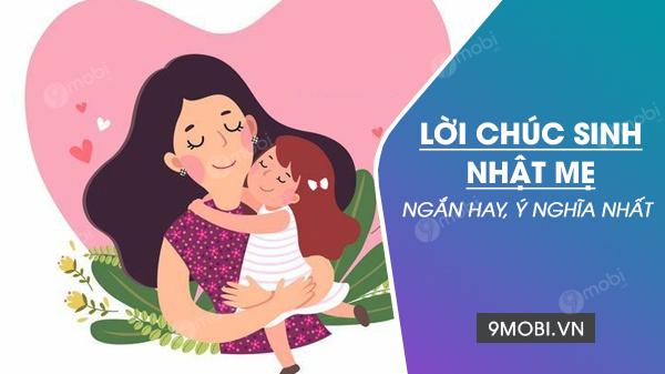 cách chúc sinh nhật mẹ người yêu