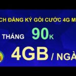 Cách đăng ký 4G Mobi tháng 90K ngày 4GB đơn giản nhất !