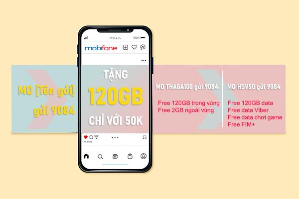 cách đăng ký 4g mobifone 1 tháng 50k 100gb