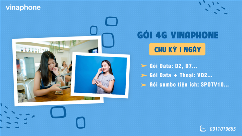 cách đăng ký 4g vina ngày 10k