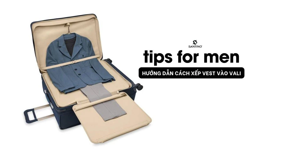 cách gấp vest