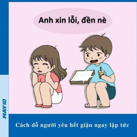 cách làm cho bạn gái hết giận