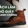 7 Cách làm giày nhanh khô siêu tốc hiệu quả chỉ trong 1 đêm