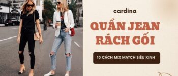 Top 10 cách phối đồ với quần jean rách gối cho nữ cực cá tính