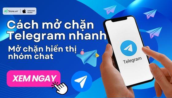 cách mở nội dung nhạy cảm trên telegram