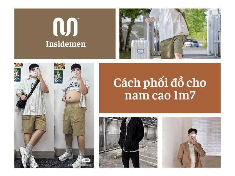 cách phối đồ cho nam cao 1m7 gầy