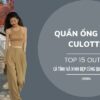 10 Cách phối đồ với quần culottes ống rộng siêu xinh chuẩn stylist