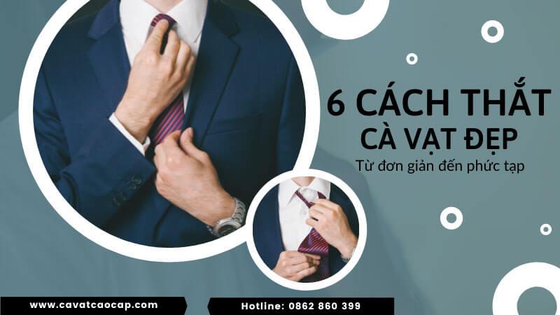 cách thắt cà vạt đơn giản