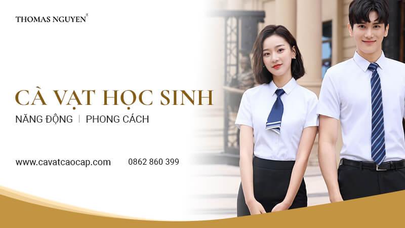 cách that cà vạt học sinh có dây