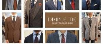 Dimple tie là gì? Làm thế nào để tạo dimple cà vạt đẹp mắt?