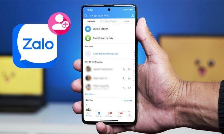 cách tìm bạn trên zalo không cần số điện thoại
