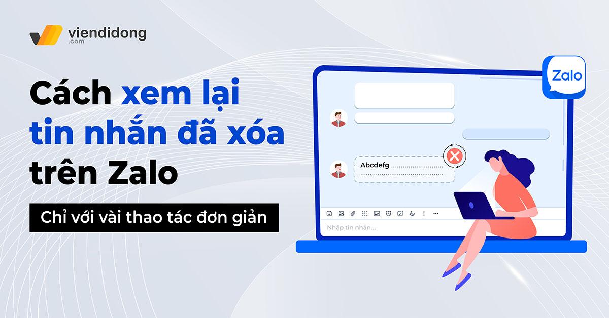 cách xem tin nhắn đã xóa trên zalo