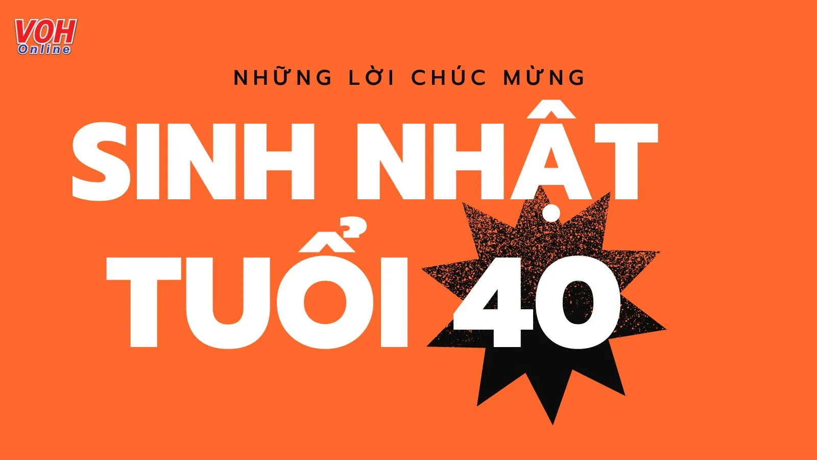 cảm xúc sinh nhật tuổi 40