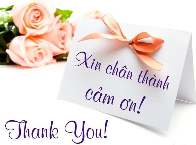 câu cảm ơn sinh nhật