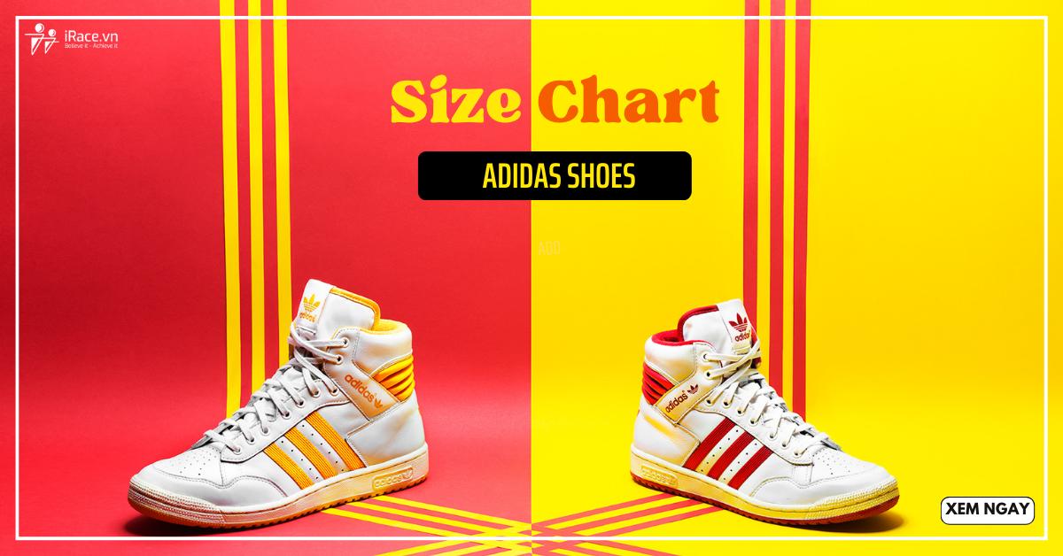 chọn size giày adidas