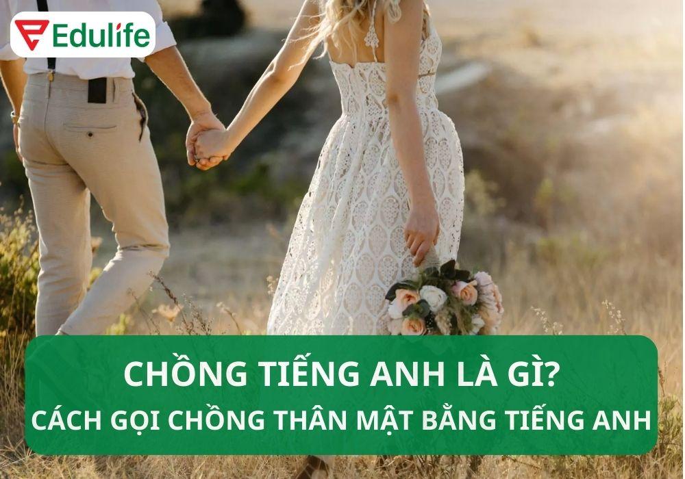 chồng yêu tiếng anh viết như thế nào