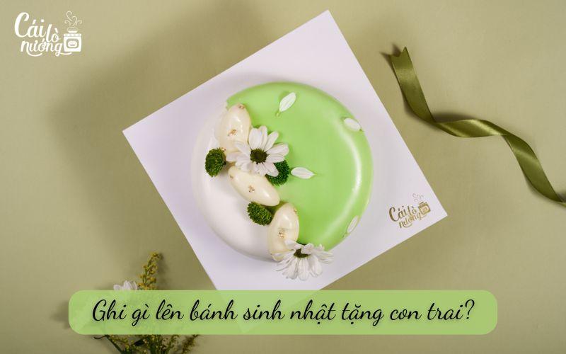 chúc mừng sinh nhật bé trai