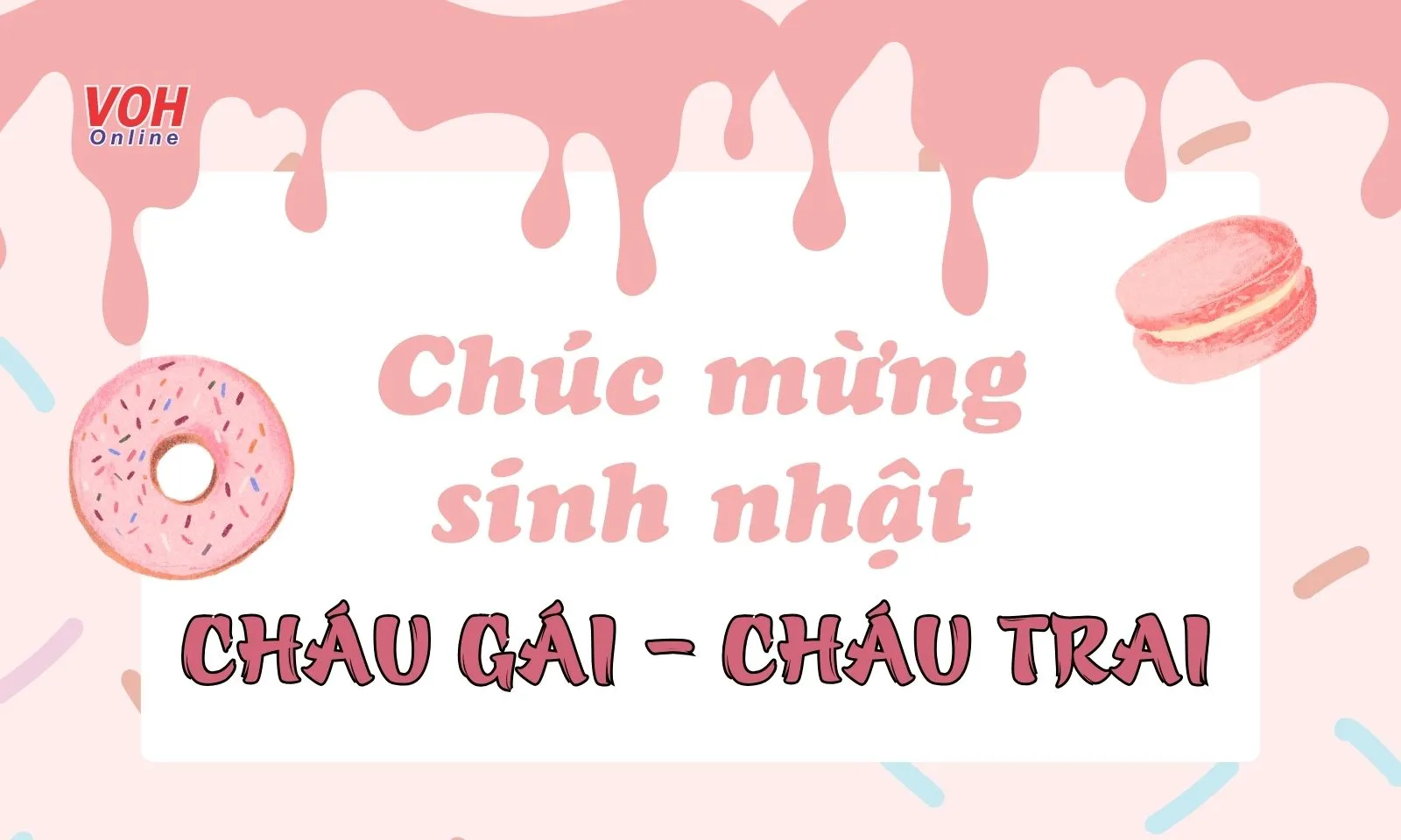 chúc sinh nhật cháu trai