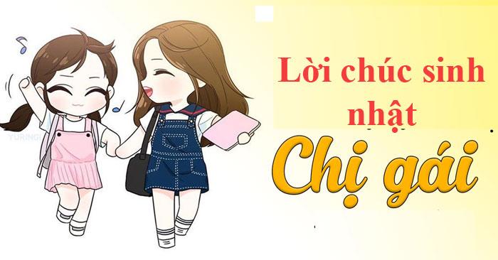 chúc sinh nhật chị gái hài hước