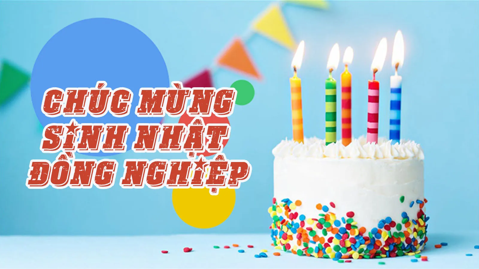 chúc sinh nhật đồng nghiệp