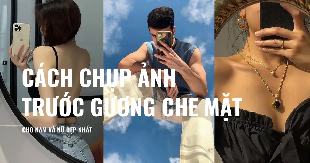 chụp ảnh gợi cảm trước gương