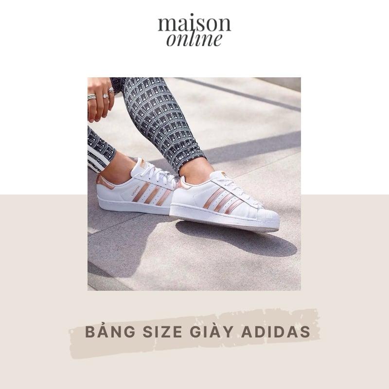 cỡ giày adidas