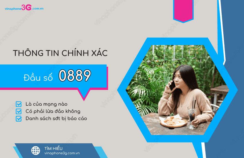 đầu số 0889 lừa đảo