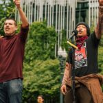 Sign Language Interpreter Andrew Tolman Is Helping Make the Front Lines of Portland’s Black Lives Matter Protests More Accessible to the Deaf Community