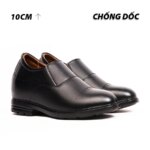 [ 10CM ] Giày Độn Nam T93 Đen - Ít Dốc