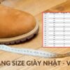 Bảng size giày Nhật – Việt Nam mới nhất [Update mới nhất]