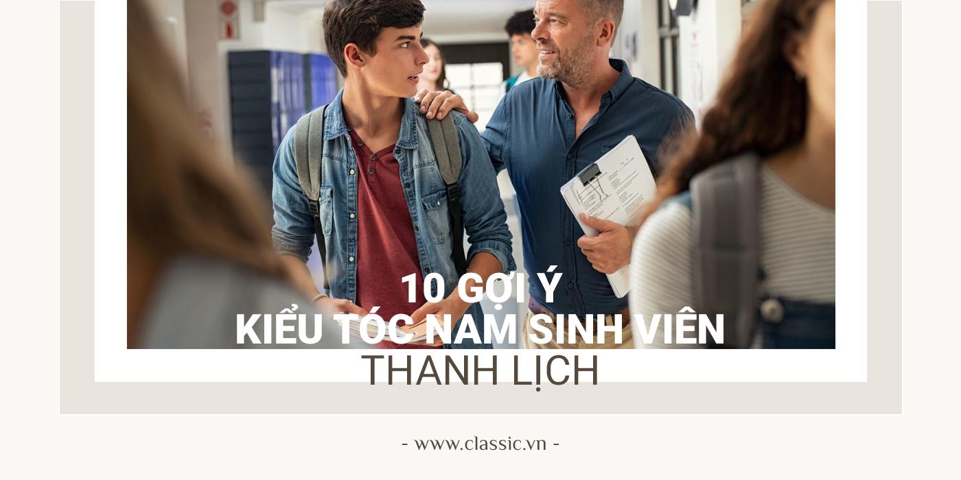 kiểu tóc thanh lịch nam