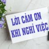 40 lời cảm ơn sếp và đồng nghiệp trước khi nghỉ việc chia tay hay nhất