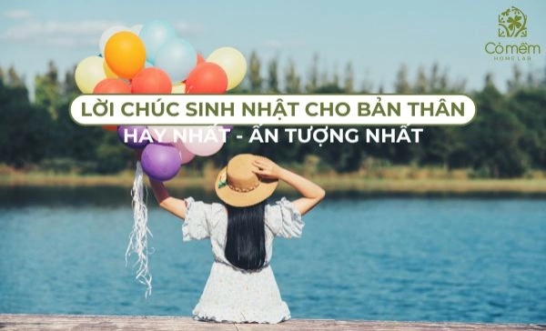 lời chúc sinh nhật cho bản thân