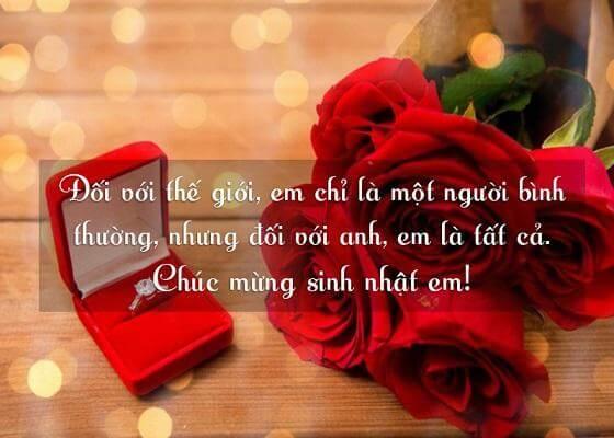 lời chúc sinh nhật cho bạn gái