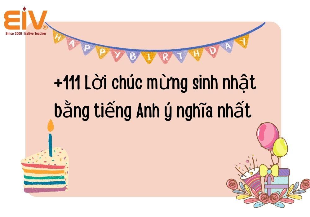 lời chúc sinh nhật người yêu bằng tiếng anh