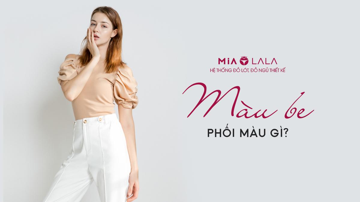 màu be kết hợp với màu gì