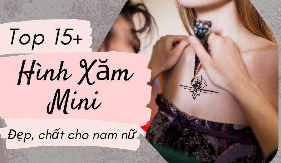 mẫu hình xăm mini cho nam